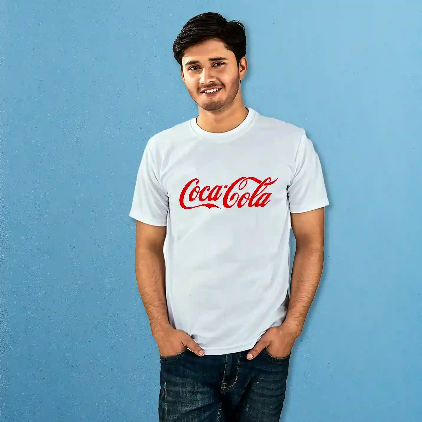 Comfort Sublimatable Round Neck White T-shirts Img 1